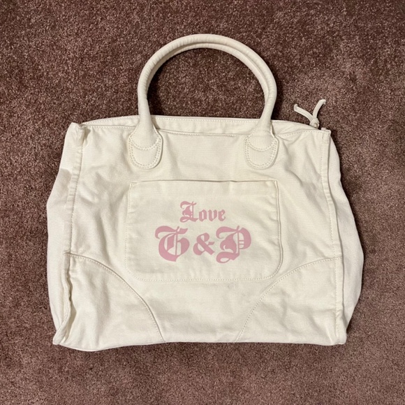 Vintage Juicy Couture Canvas Tote Bag - Picture 3 of 12